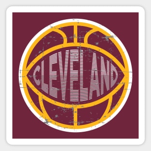 Cleveland Basketball 2 Magnet